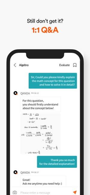 Qanda Instant Math Helper On The App Store
