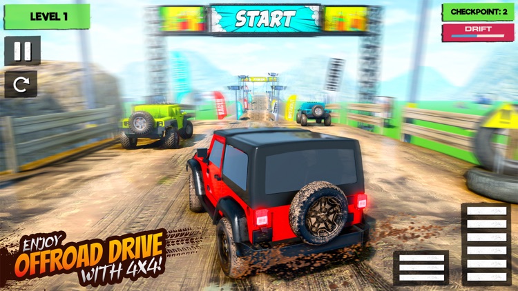 Off Road Monster Truck Games screenshot-3