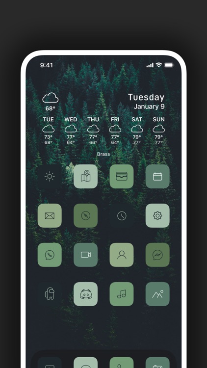 Brass - Lock Screen Widget screenshot-8