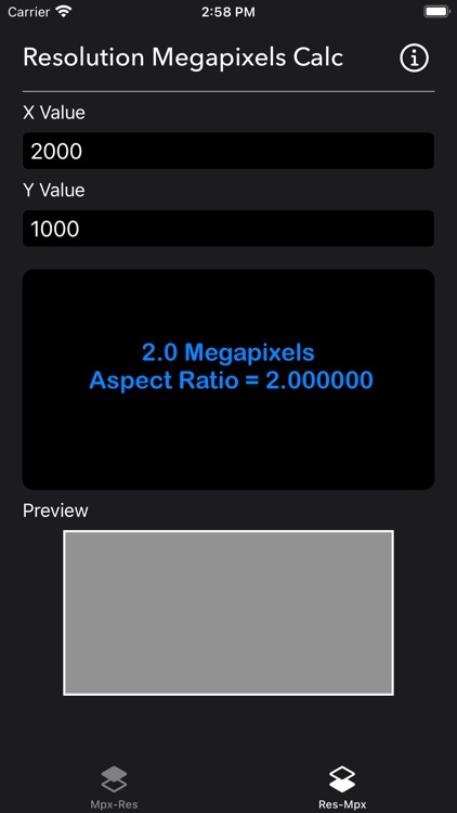 Megapixels Resolution Calc screenshot-8