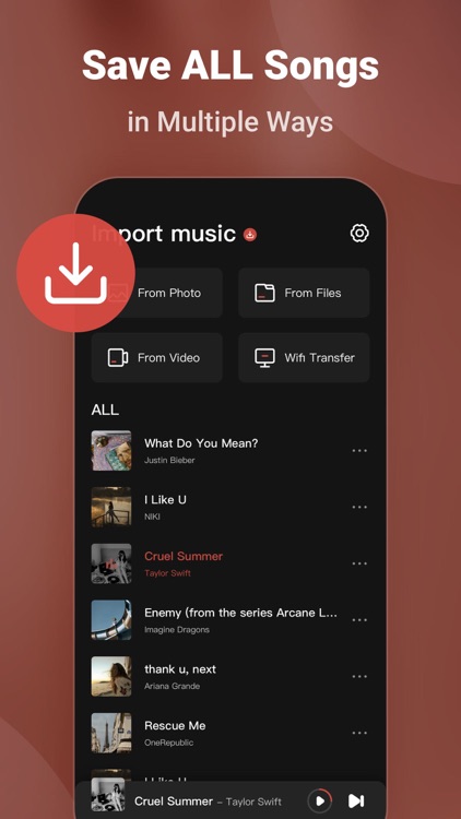 Offline Music Player - Mixtube screenshot-1