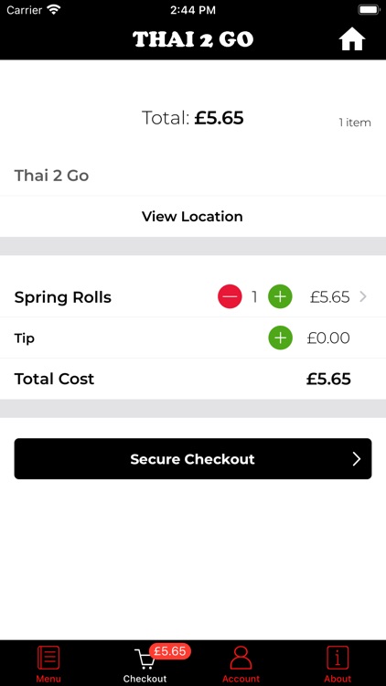 Thai 2 Go - Edinburgh screenshot-3