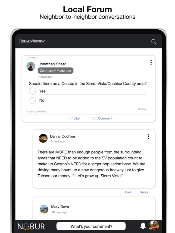 NABUR by Herald/Review Media