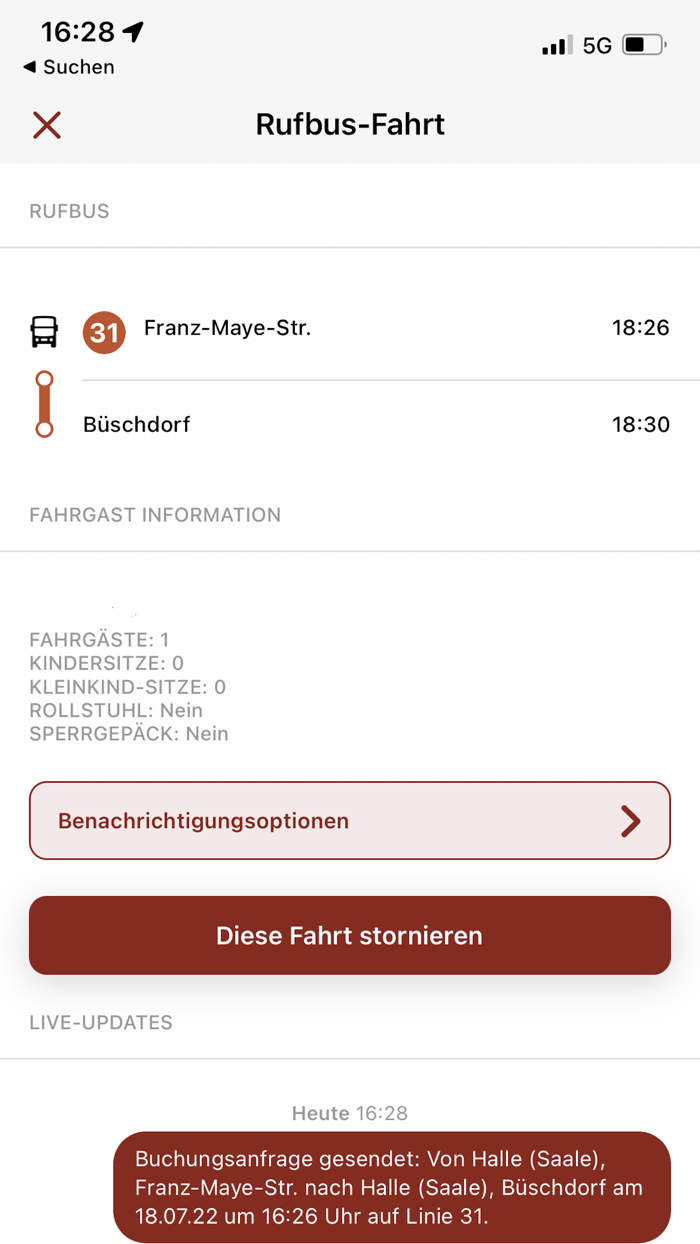 Mein HALLE Unterwegs
