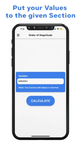 Game screenshot Order of Magnitude Calculator apk