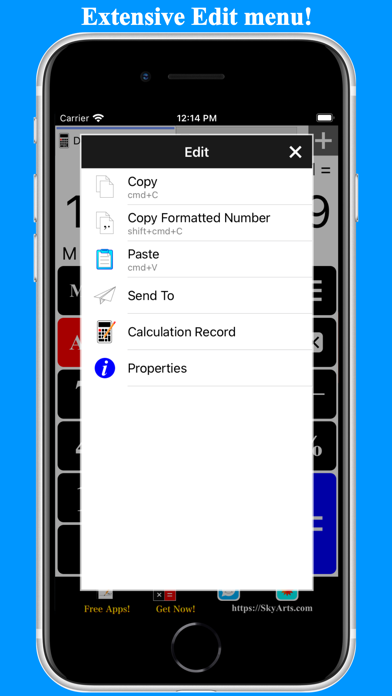 NeoCalcs Lite - Calculator screenshot 4