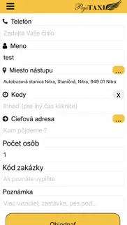 How to cancel & delete pejo taxi nitra 3