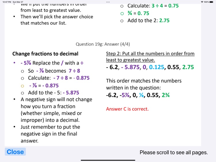 Math test for Common Core, 5.7 screenshot-6
