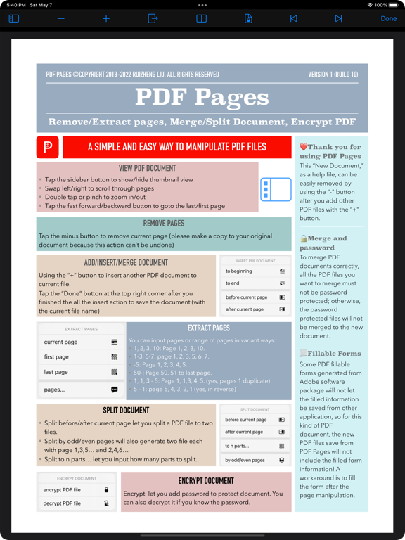 PDF Pages screenshot 2