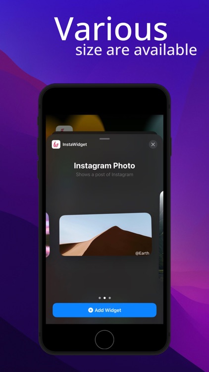 InstaWidget - See Post Anytime