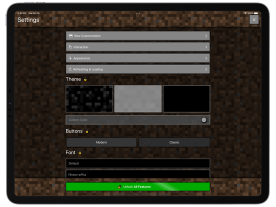 MCSS (Minecraft Server Status) screenshot 2