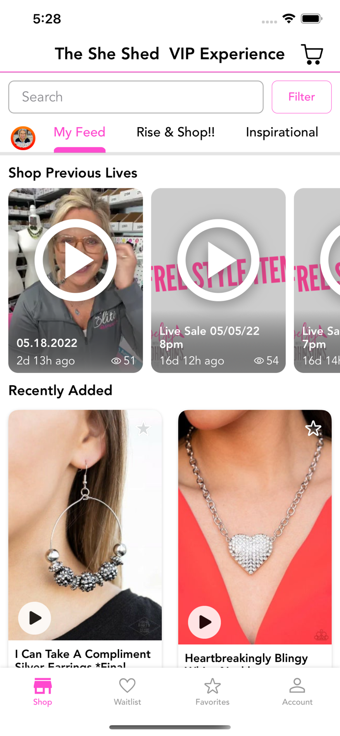 The She Shed  VIP Experience