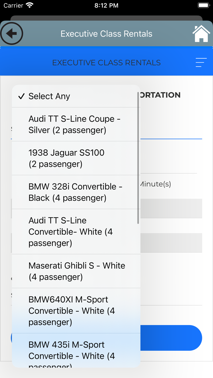 Executive Class Rentals