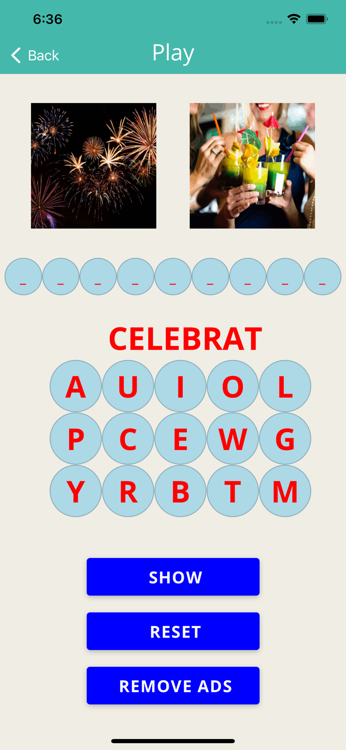 2 Pics 1 Association Word Game