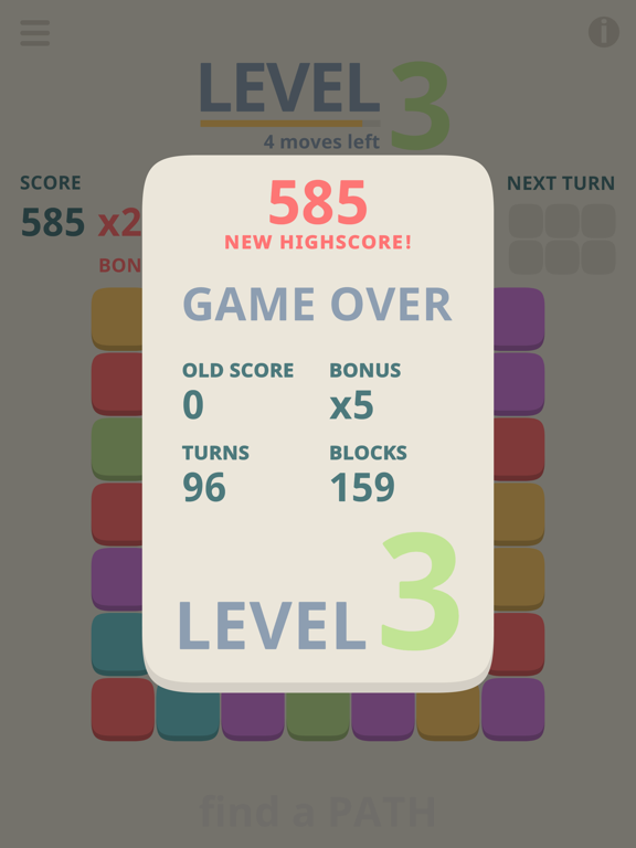 PATH: Color blocks puzzle gameのおすすめ画像8
