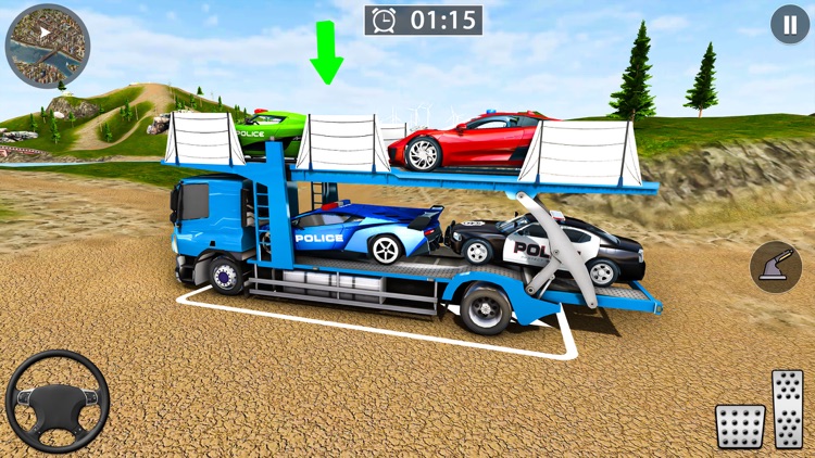 Police Transport Car Games