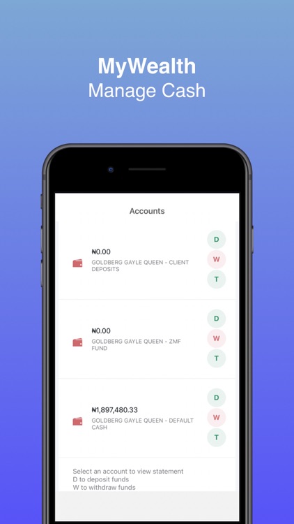 MyWealth Mobile screenshot-5