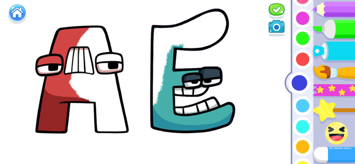 Alphabet Lore  Coloring Book