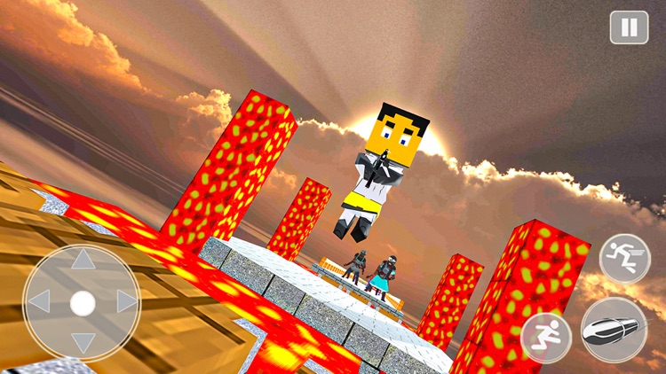 Hero Craft Run Floor is Lava screenshot-3