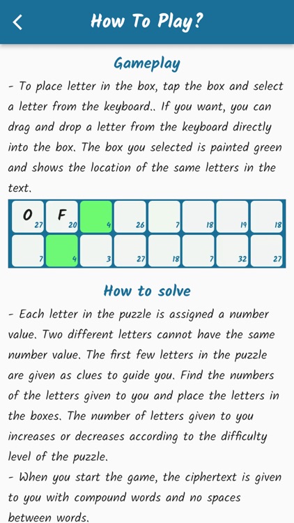 Encrypted Word Puzzle
