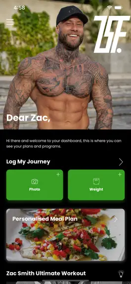 Game screenshot Zac Smith Fitness App mod apk