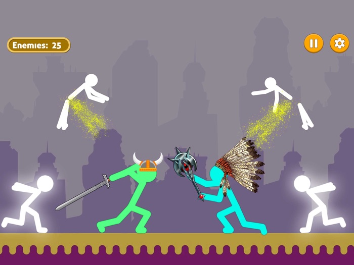 Stickman war - hero battle