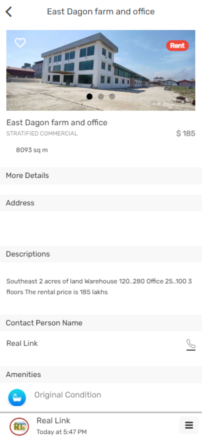 Real Link Myanmar Real Estate