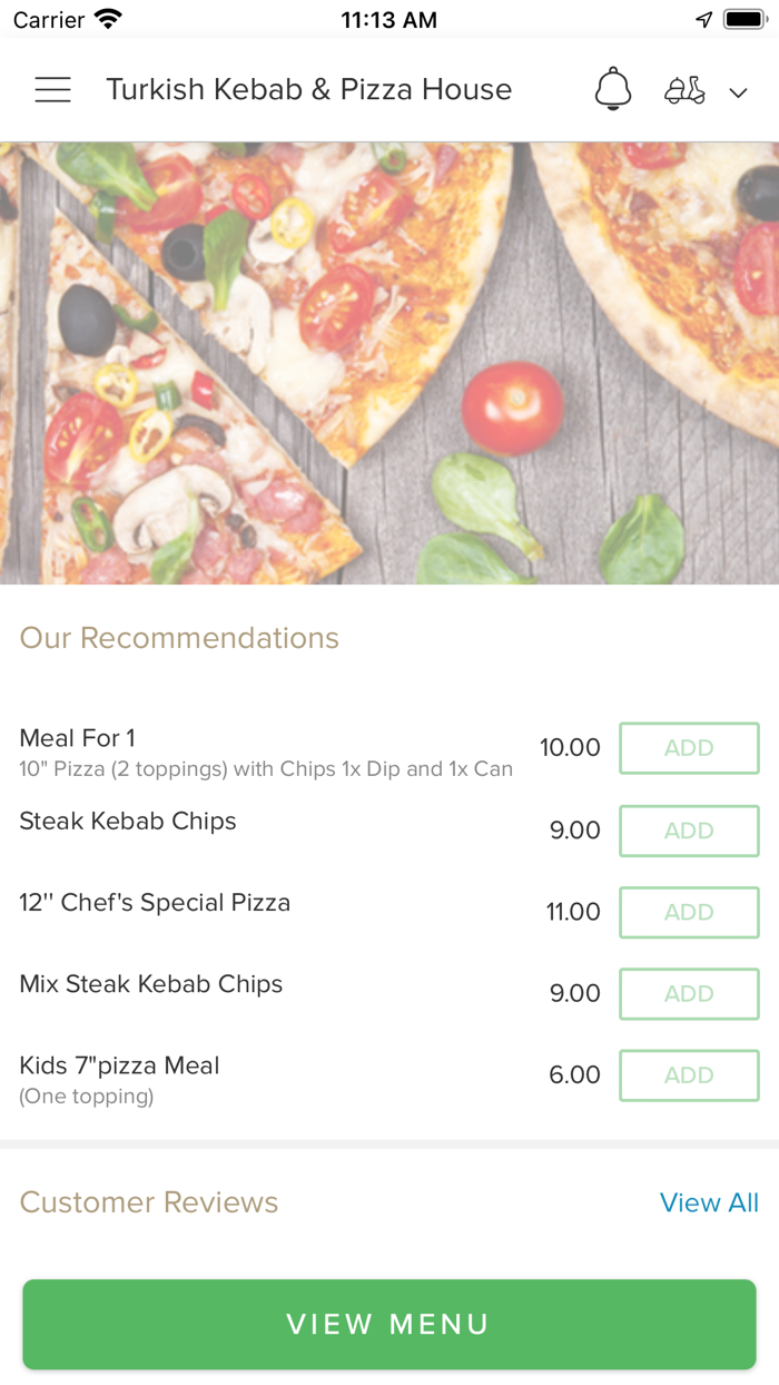 Turkish Kebab and Pizza House