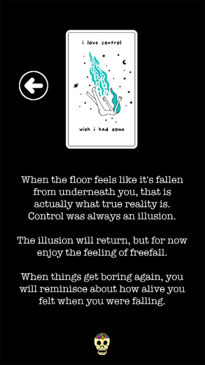 Rainbow Brainskull Oracle Deck