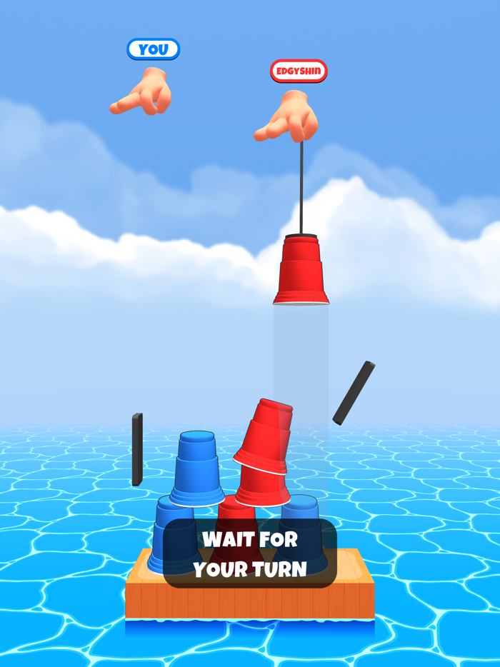 Cup Tower Battle