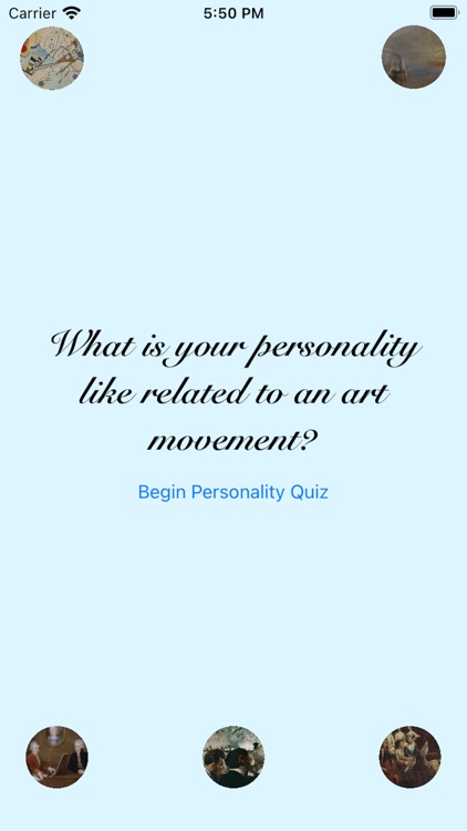 Art Personality Quiz