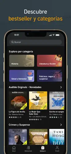 Captura 6 Audible: Audiolibros y Podcast iphone