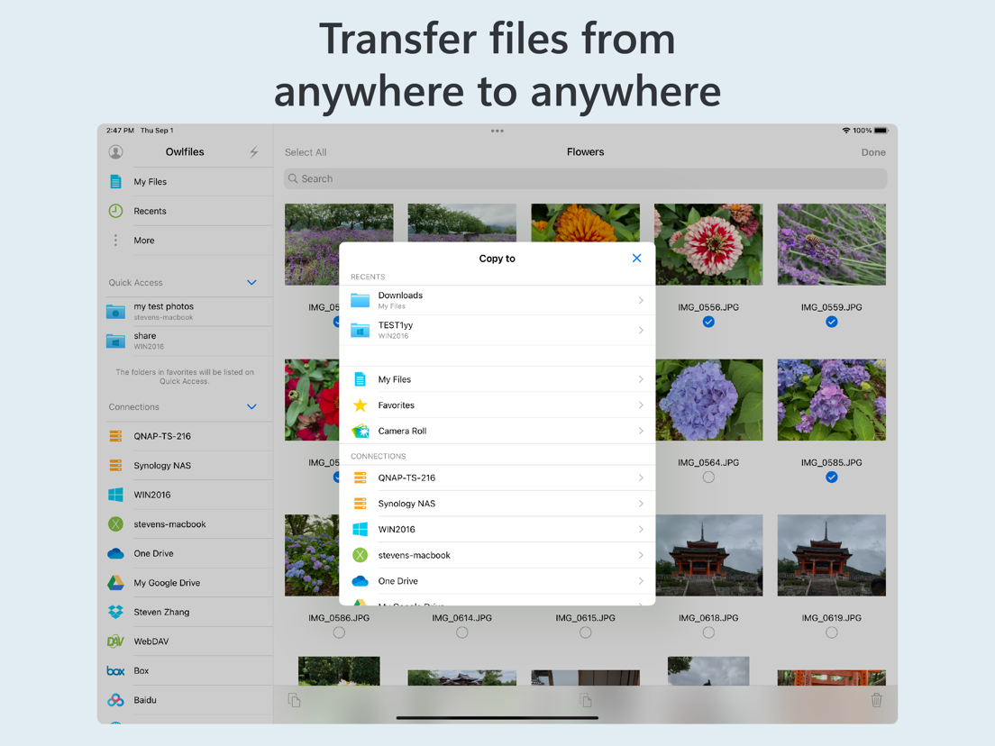 Owlfiles File Explorer App voor iPhone, iPad en iPod touch AppWereld