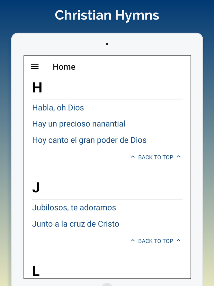 Christian Hymns App