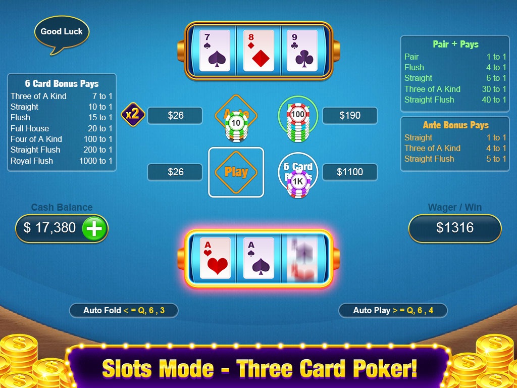Three Card Poker - Casino Game screenshot 3