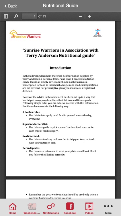 Sunrise Warriors App screenshot-3