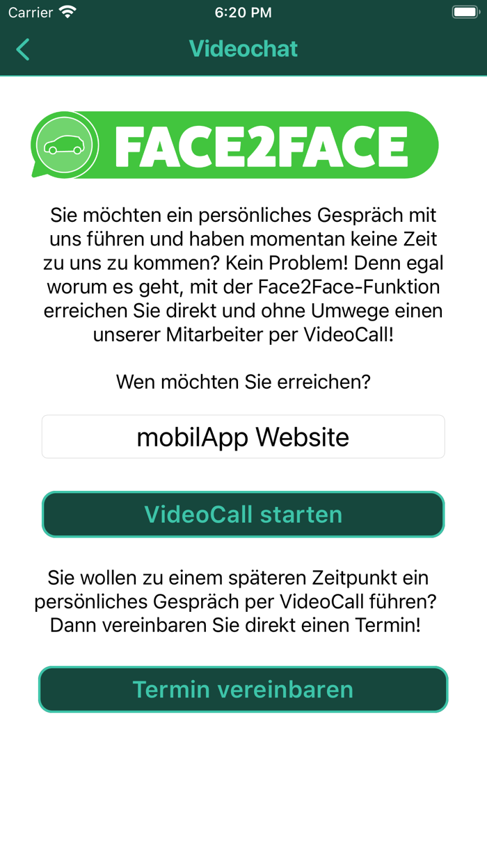 mobilApp Ihr smartes Autohaus