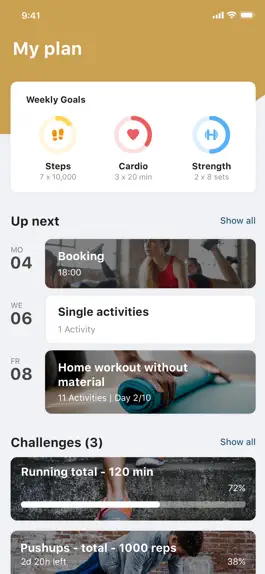 Game screenshot LET'S DO IT Personal training mod apk