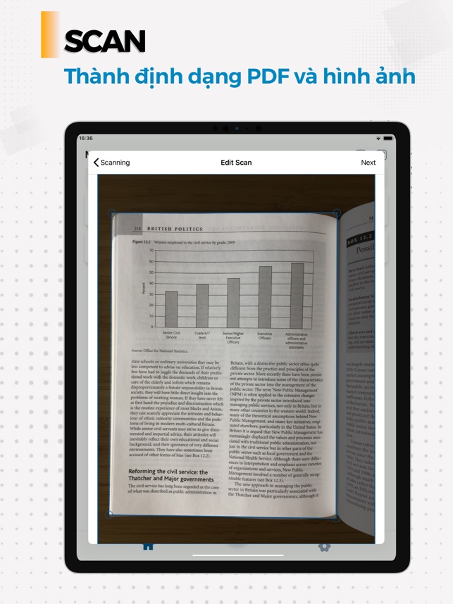 Scan tài liệu: Từ ảnh sang PDF