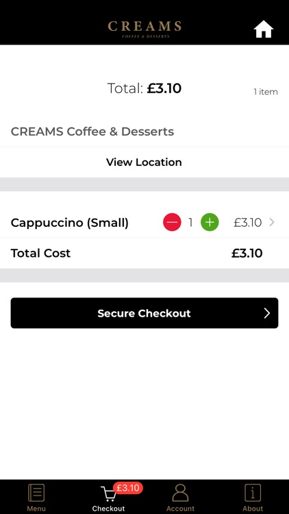 Creams Coffee and Desserts screenshot-3