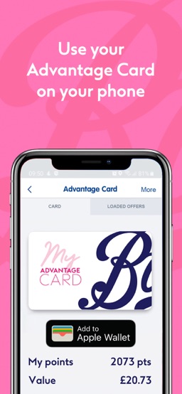 Boots app screenshot