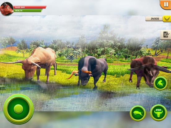 Wildlife Bull Animal Simulator screenshot 3