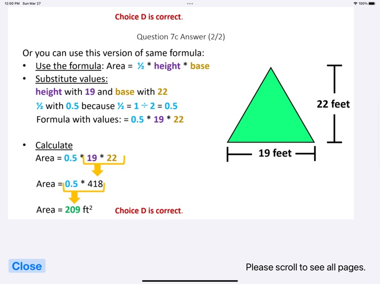 Math test for Common Core, 5.3 screenshot-3