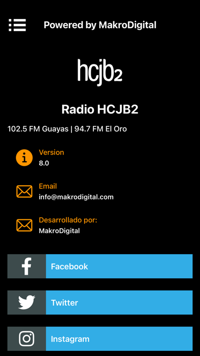 Radio HCJB2 screenshot 2