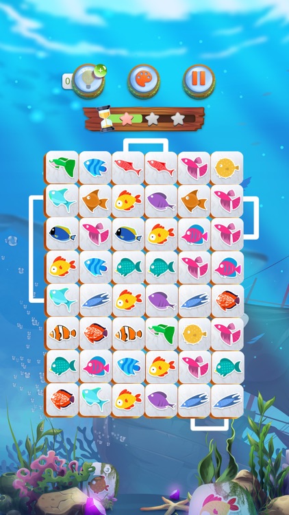 Mahjong Connect Fish World