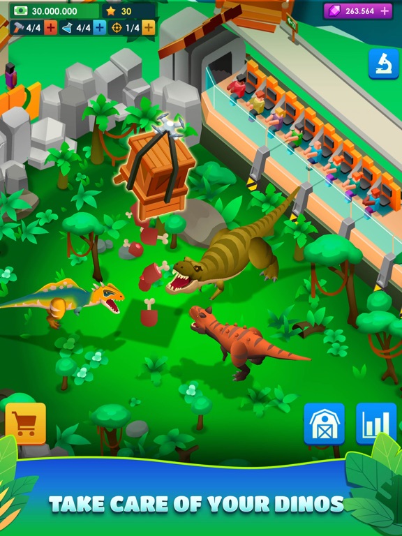 Dinosaur Park—Jurassic Tycoon screenshot 4