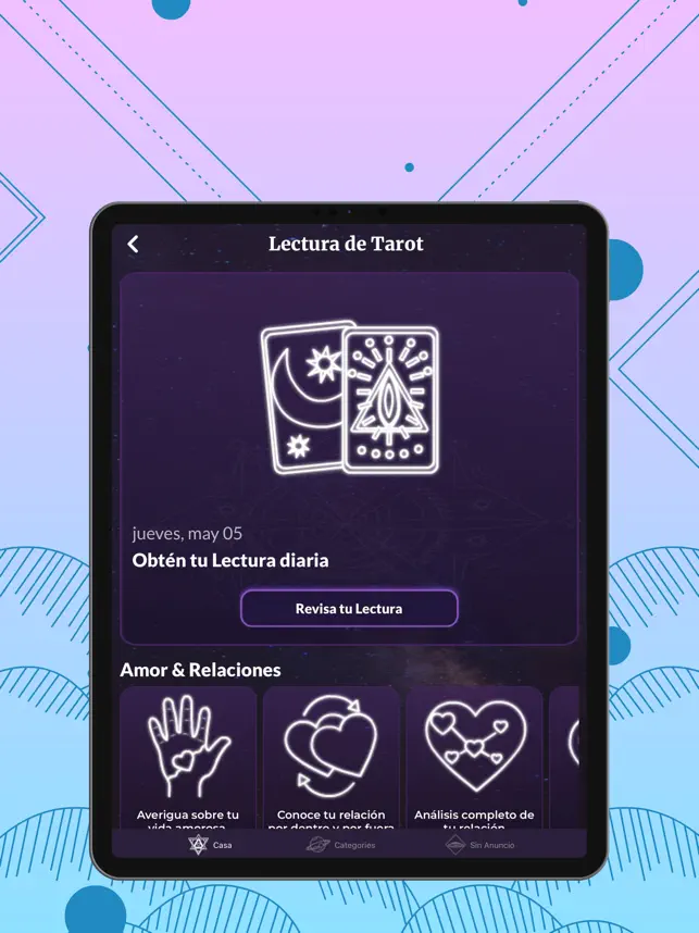 Imágen 1 Lectura de cartas del tarot iphone