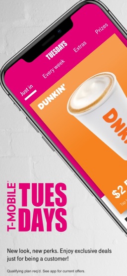 T-Mobile Tuesdays app screenshot
