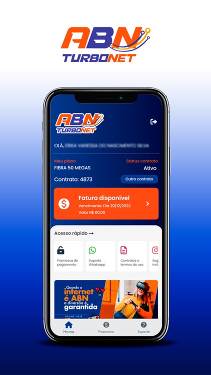 ABN TurboNet - App do Cliente screenshot-3