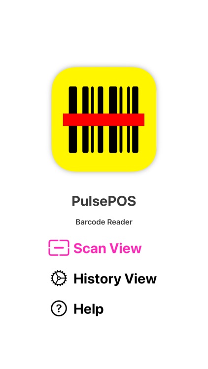 PulsePOS Barcode Reader